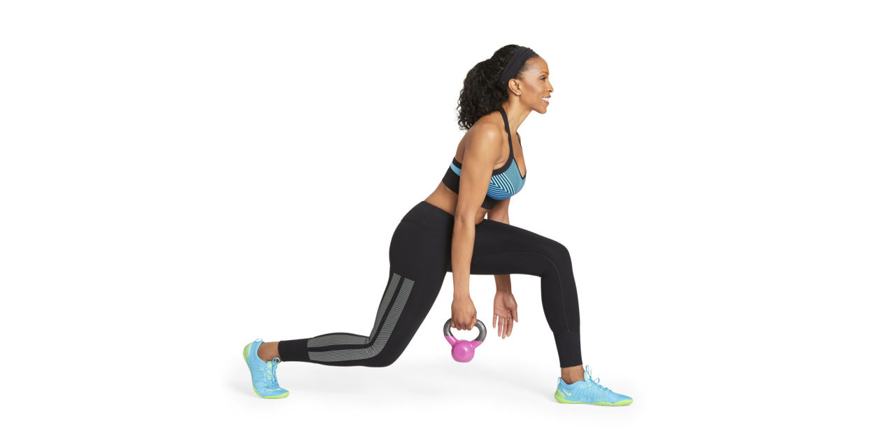 tone from head to toe with these 3 kettleball moves